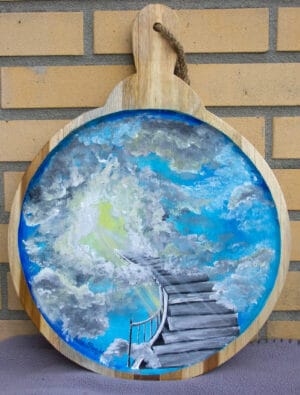 Trap naar de wolken